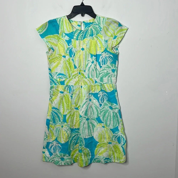Lilly Pulitzer Girl’s Lula Flowy Sea Urchin Dress - Picture 1 of 7